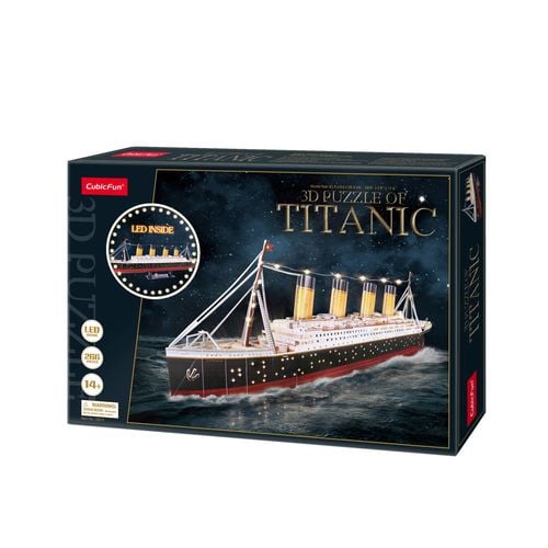 Puzzle 3D LED Titanic. Cubic Fun. 306-20521 na Arena.pl