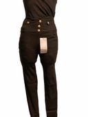 Klasyczne czarne rozciągliwe spodnie