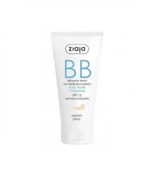 Ziaja krem BB odcień jasny SPF15 50ml zdjęcie 1