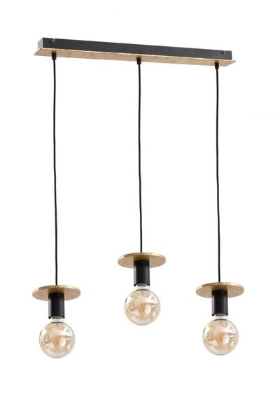 Lampa wisząca 3xE27 SATURN GOLD zdjęcie 1