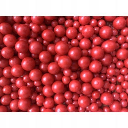 Posypka Mix Maczek Kulki Perłowe Czerwone - 50G zdjęcie 1
