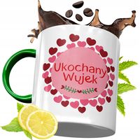 Kubek Zielony Dla Wujka Idealny Prezent Z Nadrukiem Ze Zdjęciem