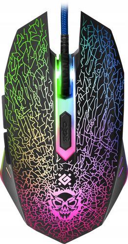 Myszka Gamingowa Programowalna Mysz Dla Graczy LED + Kod Promo WarThunder na Arena.pl