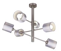 Sax zwis sztyca 6x40W E14 satyna