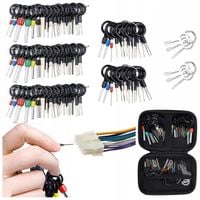 ZESTAW 100SZT KLUCZE WYJMAKI DO PINÓW KONEKTORÓW KOSTEK DEMONTAŻ