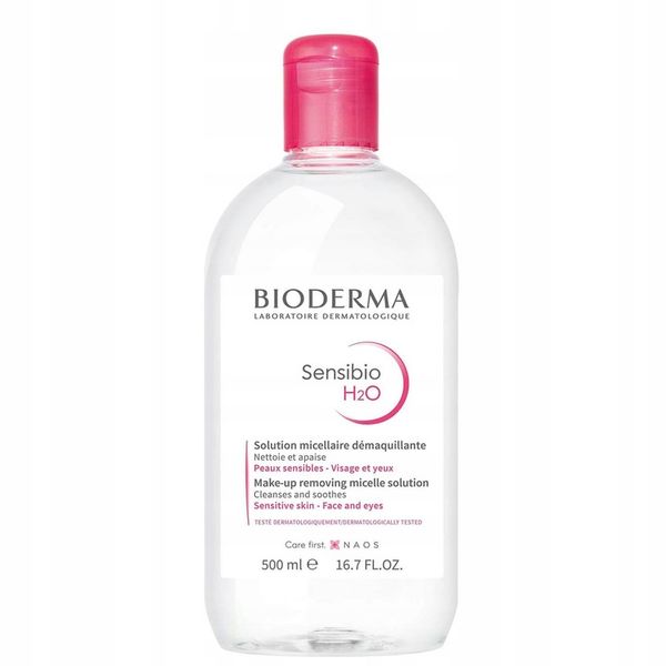 Bioderma Sensibio H2O 500ml Solution Micellaire zdjęcie 8