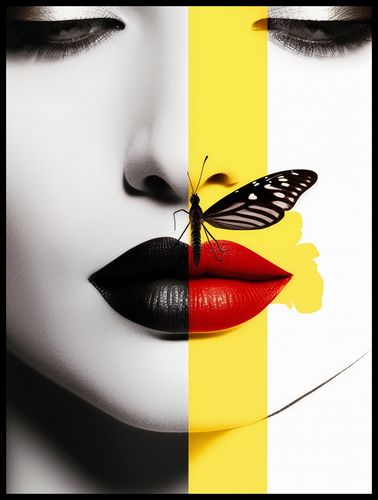 Plakat 60x80cm Motyla Piękność na Arena.pl