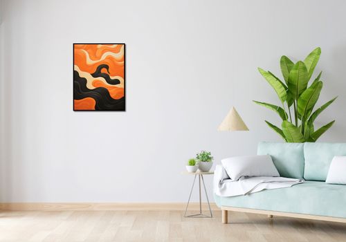 Plakat 50x65cm Dzień spotyka Noc na Arena.pl
