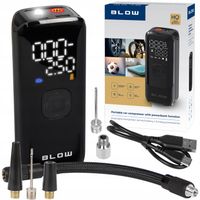 POMPKA ELEKTRYCZNA ROWEROWA KOMPRESOR SAMOCHODOWY SPRĘŻARKA 4000mAh