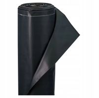 FOLIA GRUBA CZARNA BUDOWLANA IZOLACYJNA 5x20 0,5MM ATEST CE