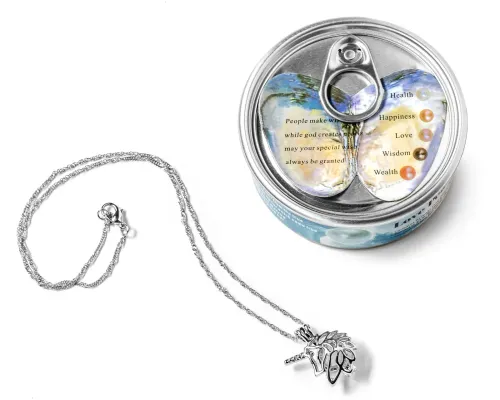 Naszyjnik Jednorożec z Dwoma Perłami - Prezent dla Dziewczyny na Arena.pl