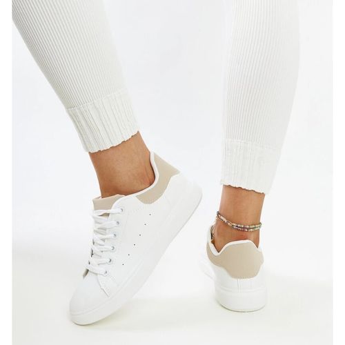 Białe trampki na platformie r.37 na Arena.pl