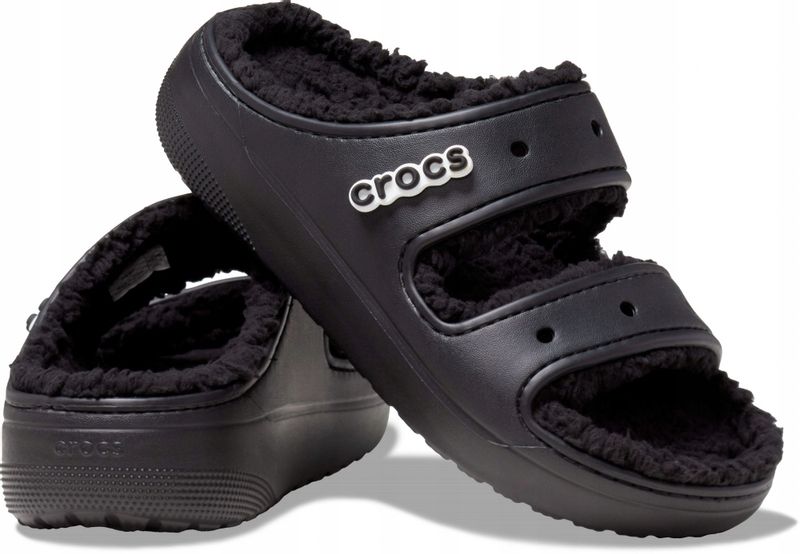 Damskie Ocieplane Klapki Crocs Classic Cozzy 37,5 zdjęcie 1