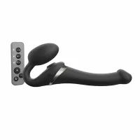 strap-on-me multi orgasm black s - model intymny z 3 silnikami, pilot