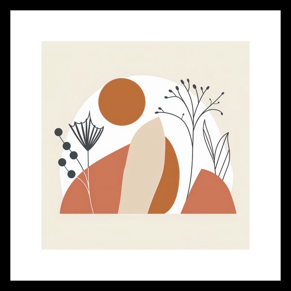 Plakat 30x30cm Organiczny Splot zdjęcie 3