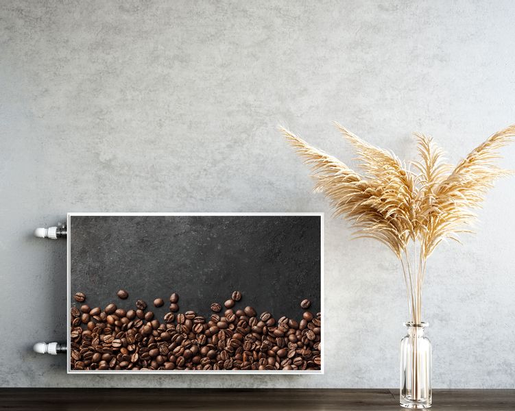 MAGNETYCZNA Mata Kaloryfera Palone Ziarna Kawy Do Kuchni 100cm x 60cm zdjęcie 5