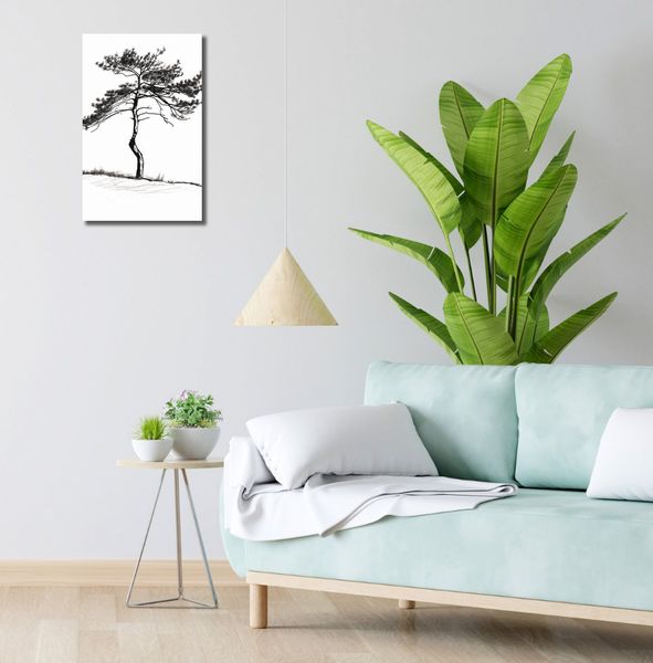 Obraz 30x50cm Samotna Sosna zdjęcie 2