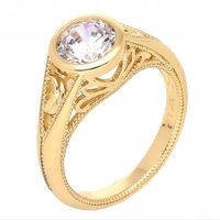 Pierścionek obrączka stal chirurgiczna r.19