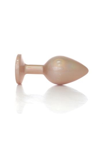 plug jewellery pearl gold plug  clear m na Arena.pl
