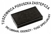 Tuszownica poduszka wymienna do pieczątki do odzieży ubrań - TUSZ SPECJALNY