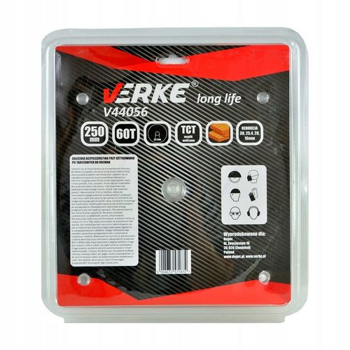 TARCZA PIŁA WIDIOWA TARCZOWA DO CIĘCIA DREWNA DRZEWA 250mm x 32mm 60T WIDIA na Arena.pl
