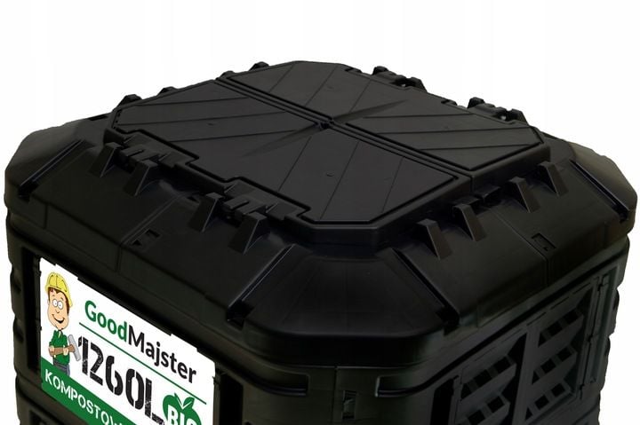 KOMPOSTOWNIK MODUŁOWY 1260L CZARNY G-COMP POLSKI zdjęcie 5