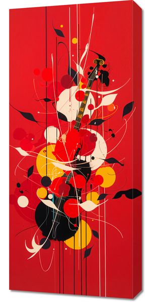 Obraz 40x90cm Melodyjna Barwa zdjęcie 1