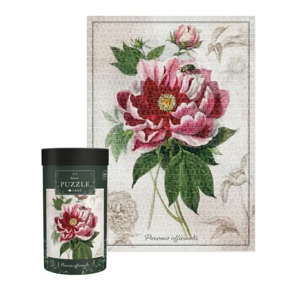 Puzzle 1000 elementów. Botanic Peony zdjęcie 2