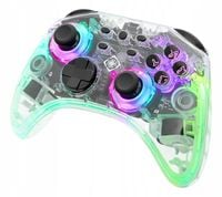 Pad Deltaco Pad bezprzewodowy transparentny RGB Switch/PC/Android