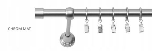 KARNISZ POJEDYNCZY 180 CM 19 MM SMART METALOWY 3 KOLORY RENA na Arena.pl