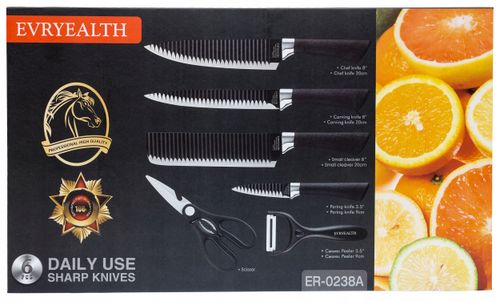 ZESTAW NOZY FALISTYCH 6EL. NR:8151 na Arena.pl