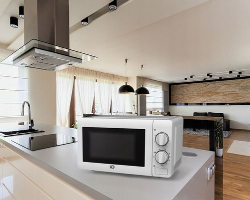 BIAŁA KUCHENKA MIKROFALOWA UD MIKROFALÓWKA MIKROFALA GRILL WOLNOSTOJĄCA na Arena.pl