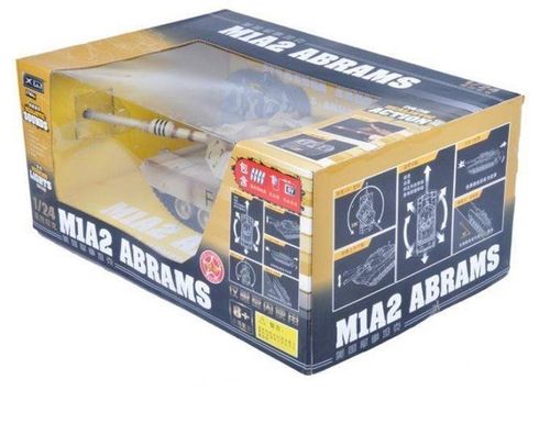 Czołg M1A2 Abrams, skala 1:24 na Arena.pl