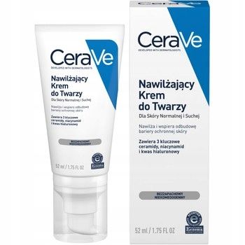 CeraVe 52 ml nawilżający krem do twarzy zdjęcie 1