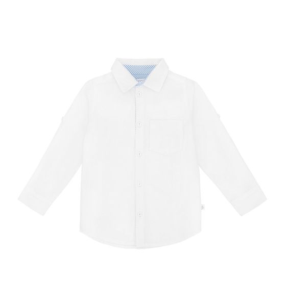 Koszula chłopięca biała 110 zdjęcie 1