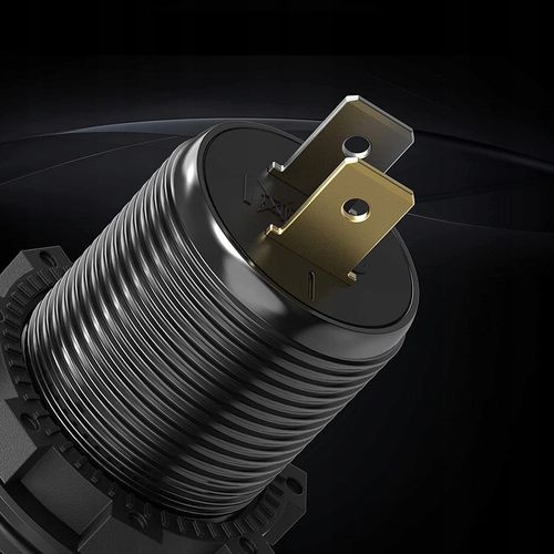 GNIAZDO ŁADOWARKA SAMOCHÓD QC3.0 3xUSB 12V-24V na Arena.pl