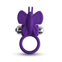 pierścień  anello fallico vibrante butterfly toyz4lovers