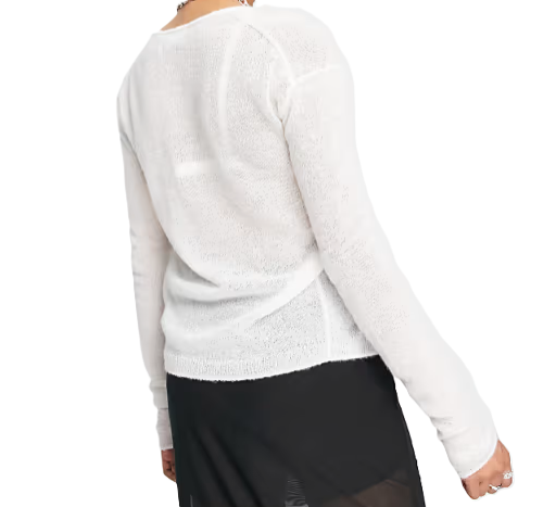 Weekday top damski biały rozmiar M na Arena.pl