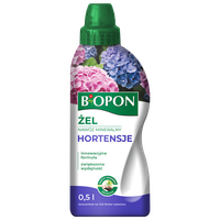 BOPON Nawóz do hortensji w żelu 0,5l - intensywne barwy i gęste pąki