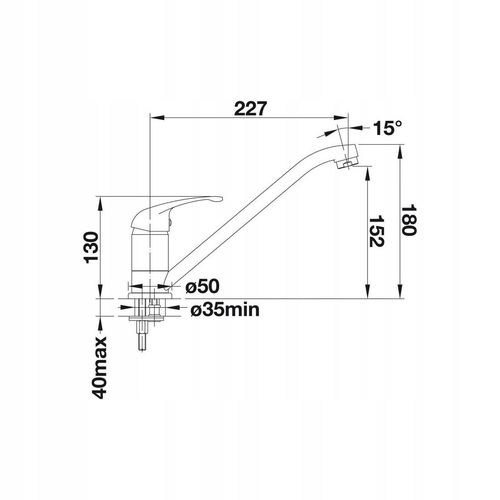 Bateria BLANCO Daras 517720 Chrom na Arena.pl