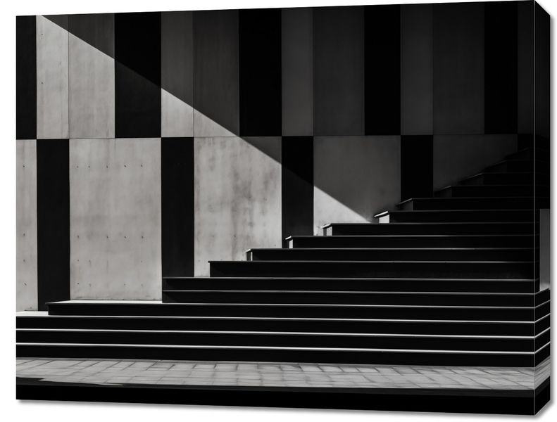 Obraz 90x70cm Geometria w Architekturze zdjęcie 1