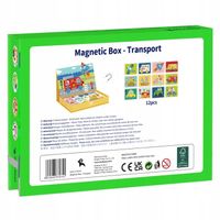 Układanka Edukacyjna Montessori Magnetyczne Pudełko dla Dzieci 80 el. TOOKY