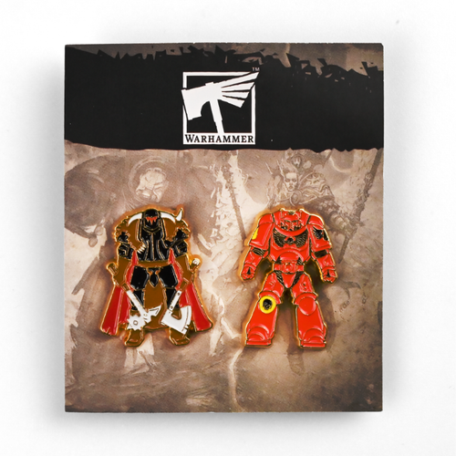 Chaos Marine & Blood Angels | 4 cm | Metal | Przypinka | Warhammer 40k na Arena.pl