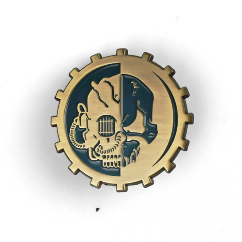 Adeptus Mechanicus | 4 cm | Metal | Przypinka | Warhammer 40k na Arena.pl