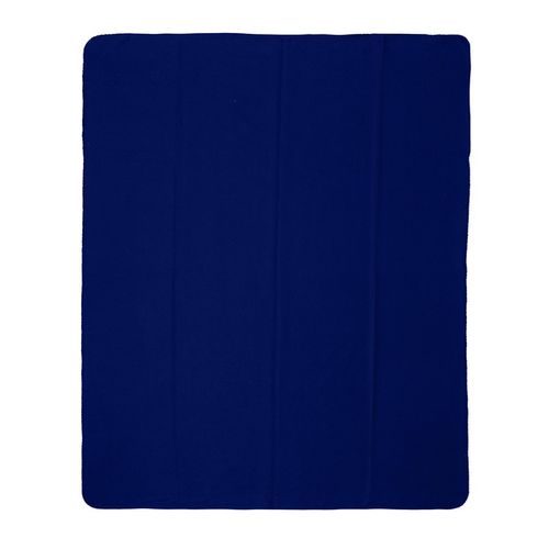 Koc polarowy Arosa, granatowy na Arena.pl