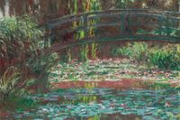 Plakat 91,5x61cm Water Lily Pond, Monet Vintage do Salonu