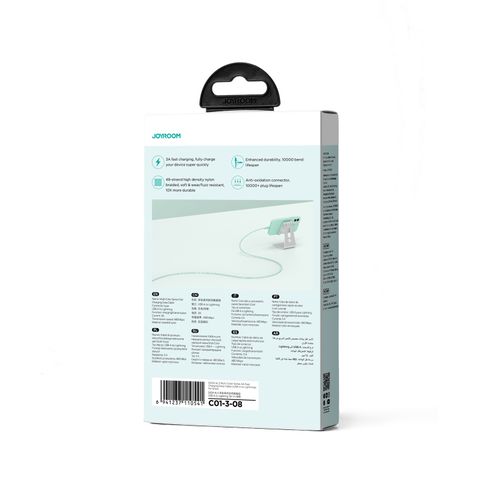 kabel przewód do iphone multi-color series usb-a - lightning 3a 1m na Arena.pl