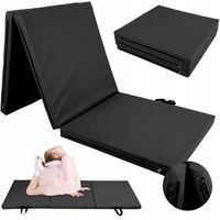 MATERAC GIMNASTYCZNY SKŁADANY do ĆWICZEŃ REHABILITACYJNY ASEKURACJA 180 cm