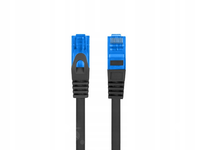 Patchcord Lanberg S/FTP kat.6A 3m LSZH CCA fluke passed czarny