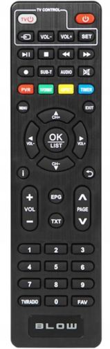 DEKODER TUNER TV DVB-T2 HEVC H.265 FULL HD MINI PILOT DLA SENIORA ZESTAW na Arena.pl